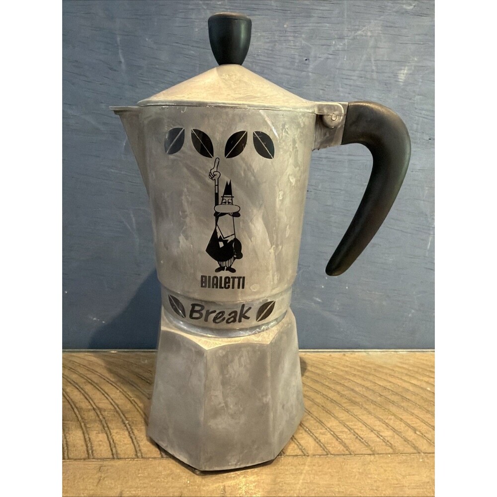 Bialetti Moka Express Espresso Maker Aluminum Stovetop Coffee Pot